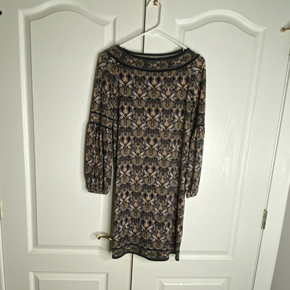 Max Studio Balloon sleeve shirt dress